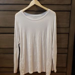Maurices White Long Sleeved Shirt